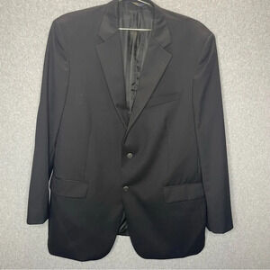 Brooks Brothers NWOT “346” 100% Wool Black Sports Coat Blazer